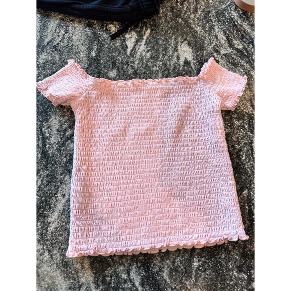 Hollister Tops - Hollister rouched, pink top size‎ medium